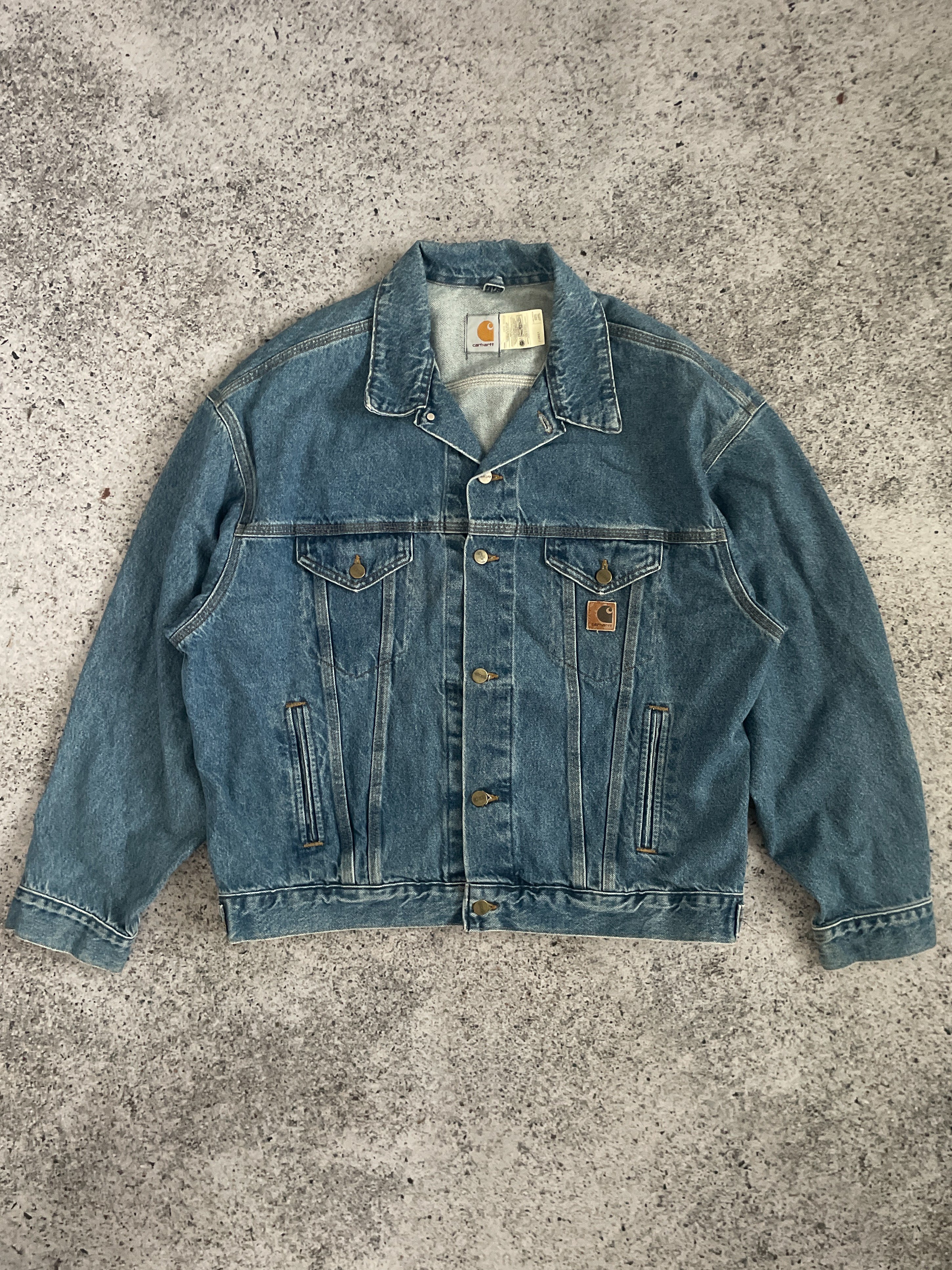 Carhartt Denim Trucker Jacket XL